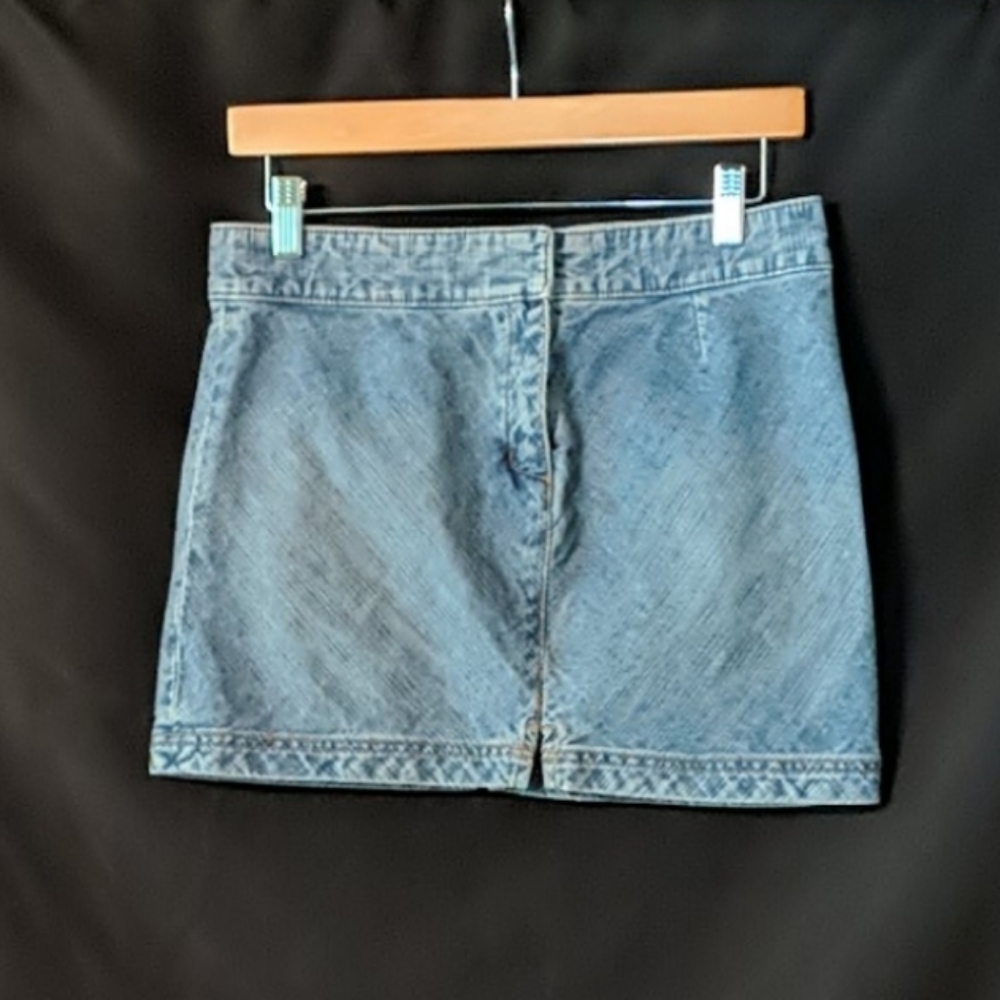 Denim miniskirt